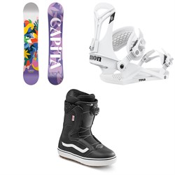 CAPiTA Paradise Snowboard ​+ Union Rosa Snowboard Bindings ​+ Vans Encore OG Snowboard Boots - Women's 2023