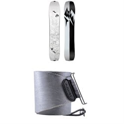 Jones Solution Splitboard ​+ Nomad Quick Tension Tail Clip Splitboard Skins 2025