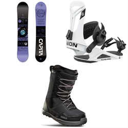 CAPiTA Outerspace Living Snowboard ​+ Union Flite Pro Snowboard Bindings ​+ thirtytwo Shifty Snowboard Boots 2023