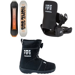 Rome Minishred Snowboard ​+ Minishred Snowboard Bindings ​+ Minishred Snowboard Boots - Little Kids' 2023