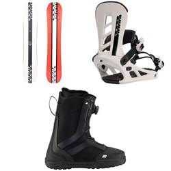 K2 Geometric Snowboard ​+ Sonic Snowboard Bindings ​+ Raider Snowboard Boots 2023