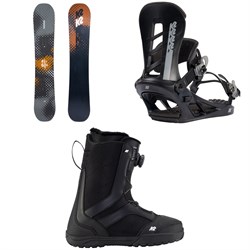 K2 Raygun Pop Snowboard ​+ Sonic Snowboard Bindings ​+ K2 Raider Snowboard Boots 2023