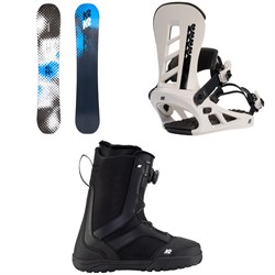 K2 Raygun Snowboard ​+ Sonic Snowboard Bindings ​+ Raider Snowboard Boots 2023