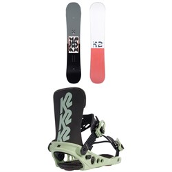 K2 Cold Shoulder Snowboard ​+ Meridian Snowboard Bindings - Women's
