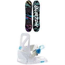 Burton Mini Grom Snowboard ​+ Mini Grom Snowboard Bindings - Little Kids' 2023