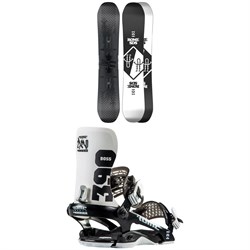 Rome Artifact Pro Snowboard ​+ 390 Boss Snowboard Bindings