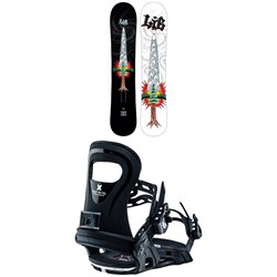 Lib Tech Dynasword C3 Snowboard ​+ Bent Metal BMX Snowboard Bindings - Big Kids' 2023