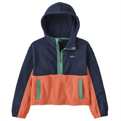 Patagonia Microdini Cropped Hoodie Pullover Fleece - Kids'