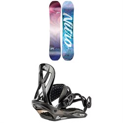 Nitro Spirit Snowboard ​+ Mini Charger Snowboard Bindings - Little Kids 2023