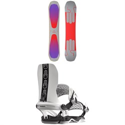 Bataleon Evil Twin Snowboard ​+ Blaster Asymwrap LTD Snowboard Bindings 2023
