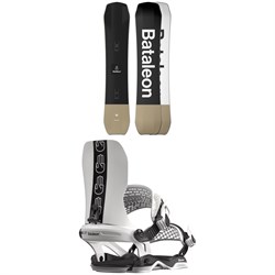 Bataleon Whatever Snowboard ​+ Blaster Asymwrap LTD Snowboard Bindings 2023