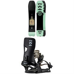 Rome Service Dog Snowboard ​+ Crux Snowboard Bindings 2023