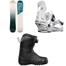 Nidecker Elle Snowboard ​+ Muon-W SE Snowboard Bindings ​+ Maya Snowboard Boots - Women's 2023