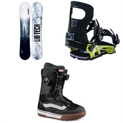 Lib Tech Cold Brew C2 Snowboard ​+ Bent Metal Logic Snowboard Bindings ​+ Vans Aura Pro Snowboard Boots 2023
