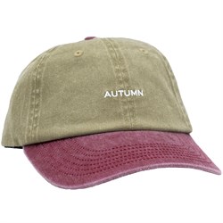 Autumn Pre Washed Canvas Two Tone Strapback Hat