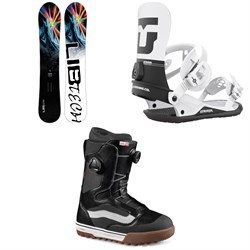Lib Tech Dynamo C3 Snowboard ​+ Union Strata Snowboard Bindings ​+ Vans Aura Pro Snowboard Boots 2023