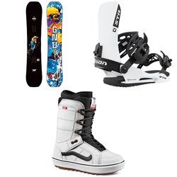 GNU Money C2E Snowboard ​+ Union STR Snowboard Bindings ​+ Vans Hi Standard OG Snowboard Boots 2023
