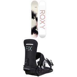 Roxy Raina LTD Snowboard ​+ Fix Opus Ltd Snowboard Bindings - Women's 2023