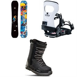 GNU Money C2E Snowboard ​+ Bent Metal Bolt Snowboard Bindings ​+ thirtytwo Shifty Snowboard Boots 2023