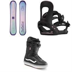 Bataleon Feelbetter Snowboard ​+ Spirit Snowboard Bindings ​+ Vans Encore OG Snowboard Boots - Women's 2022