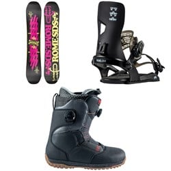 Rome Artifact Snowboard ​+ Crux Snowboard Bindings ​+ Bodega Boa Snowboard Boots 2023