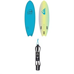 Quiksilver Soft Bat 6' Surfboard ​+ Roam Premium 6' Leash