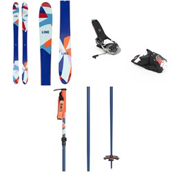 Line Skis Sir Francis Bacon Skis ​+ Look Pivot 14 GW Ski Bindings ​+ Line Skis Paintbrush Adjustable Ski Poles 2023