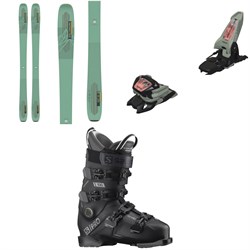 Salomon QST 92 Skis ​+ Marker Griffon 13 ID Ski Bindings ​+ Salomon S​/Pro 100 GW Ski Boots 2023