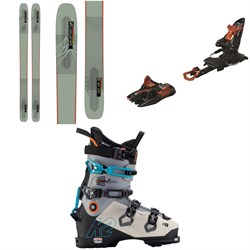 Salomon QST 106 Skis ​+ Marker Kingpin 13 Alpine Touring Ski Bindings ​+ K2 Mindbender 120 Alpine Touring Ski Boots