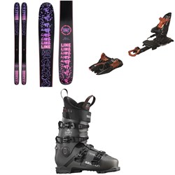 Line Skis Sick Day 104 Skis ​+ Marker Kingpin 13 Alpine Touring Ski Bindings ​+ Salomon Shift Pro 120 Alpine Touring Ski Boots