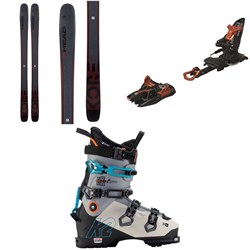Head Kore 99 Skis ​+ Marker Kingpin 13 Alpine Touring Ski Bindings ​+ K2 Mindbender 120 Alpine Touring Ski Boots