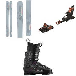 Salomon QST Lumen 99 Skis ​+ Marker Kingpin 10 Alpine Touring Ski Bindings ​+ Salomon Shift Pro 90 W Alpine Touring Ski Boots - Women's