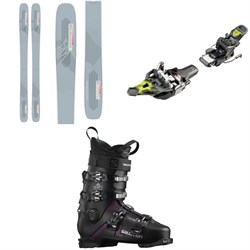 Salomon QST Lumen 99 Skis ​+ Fritschi Tecton 12 Alpine Touring Ski Bindings ​+ Salomon Shift Pro 90 W Alpine Touring Ski Boots - Women's