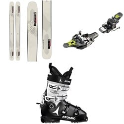 Salomon QST Stella 106 Skis ​+ Fritschi Tecton 12 Alpine Touring Ski Bindings ​+ Atomic Hawx Ultra XTD 95 W CT GW Alpine Touring Ski Boots - Women's