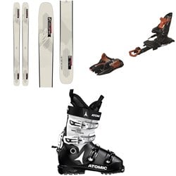 Salomon QST Stella 106 Skis ​+ Marker Kingpin 10 Alpine Touring Ski Bindings ​+ Atomic Hawx Ultra XTD 95 W CT GW Alpine Touring Ski Boots - Women's