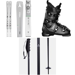 Atomic Vantage W 75 Skis ​+ M 10 GW Bindings ​+ Hawx Prime 85 W Ski Boots - Women's ​+ evo Merge Ski Poles