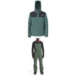 The North Face Antora Jacket ​+ The North Face Freedom Bibs