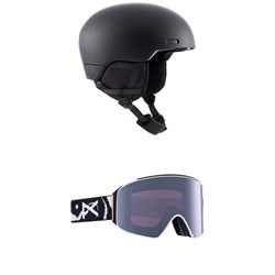 Anon Windham WaveCel Helmet ​+ Anon M4 Cylindrical MFI Goggles