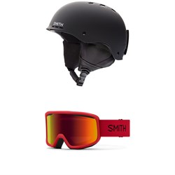 Smith Holt Helmet ​+Frontier Goggles