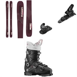 Salomon QST Lux 92 Skis ​+ Warden MNC 11 Ski Bindings ​+ S​/Pro HV X80 W CS GW Ski Boots - Women's