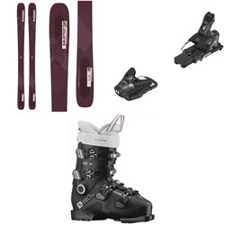 Salomon QST Lux 92 Skis ​+ STH2 WTR 13 Ski Bindings ​+ S​/Pro HV X80 W CS GW Ski Boots - Women's