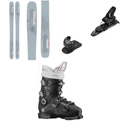 Salomon QST Lumen 99 Skis ​+ Warden MNC 11 Ski Bindings ​+ S​/Pro HV X80 W CS GW Ski Boots - Women's