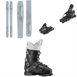 Salomon QST Lumen 99 Skis ​+ STH2 WTR 13 Ski Bindings  ​+ S​/Pro HV X80 W CS GW Ski Boots - Women's
