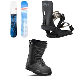 K2 Raygun Pop Snowboard ​+ Rome Crux SE Snowboard Bindings ​+ thirtytwo Shifty Snowboard Boots