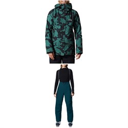 Mountain Hardwear Cloud Bank GORE-TEX Insulated Jacket ​+  High Exposure C-Knit Tall Bibs - Women's