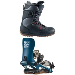 Rome Bodega Hybrid Boa Snowboard Boots ​+ 390 Boss Snowboard Bindings 2023