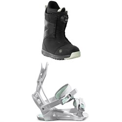 Nidecker Cascade Snowboard Boots ​+ Flow Juno Fusion Snowboard Bindings - Women's 2023