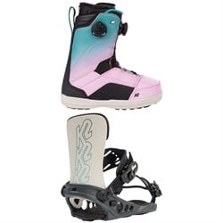 K2 Kinsley Snowboard Boots ​+ Meridian Snowboard Bindings - Women's 2023