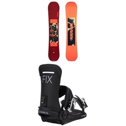 K2 Dreamsicle Snowboard 2022 ​+ Fix Opus Ltd Snowboard Bindings - Women's
