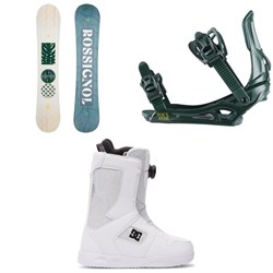 Rossignol Soulside Snowboard ​+ Soulside Snowboard Bindings ​+ DC Phase Boa Snowboard Boots - Women's 2023